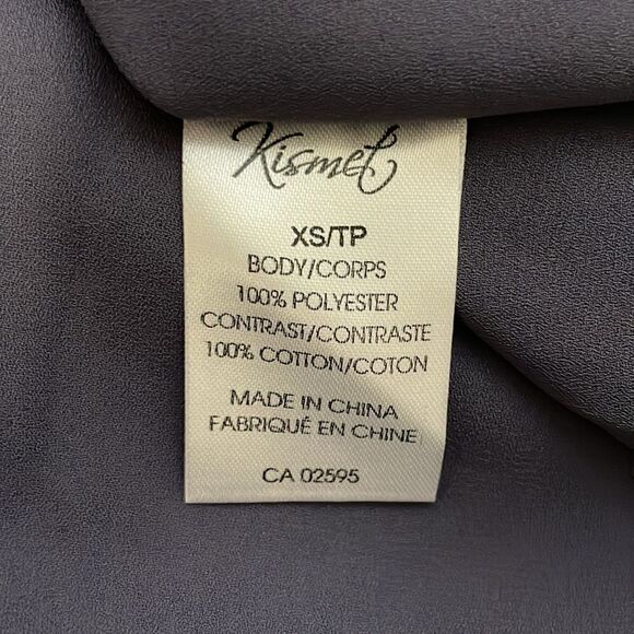 Kismet Sleeveless Crochet Yoke Relaxed Fit Top Size Extra Small - Picture 9 of 10